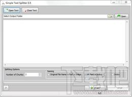 Simple Text Splitter,Simple Text Splitter下载,文本文件分割工具