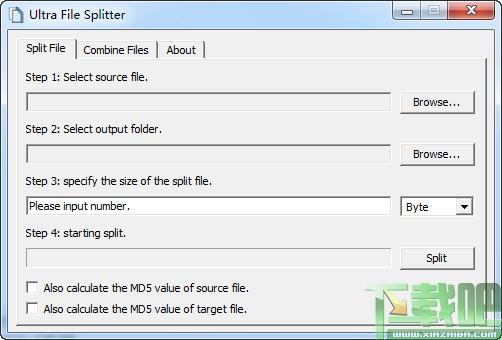 Ultra File Splitter,文件切割,文件分割,文件合并